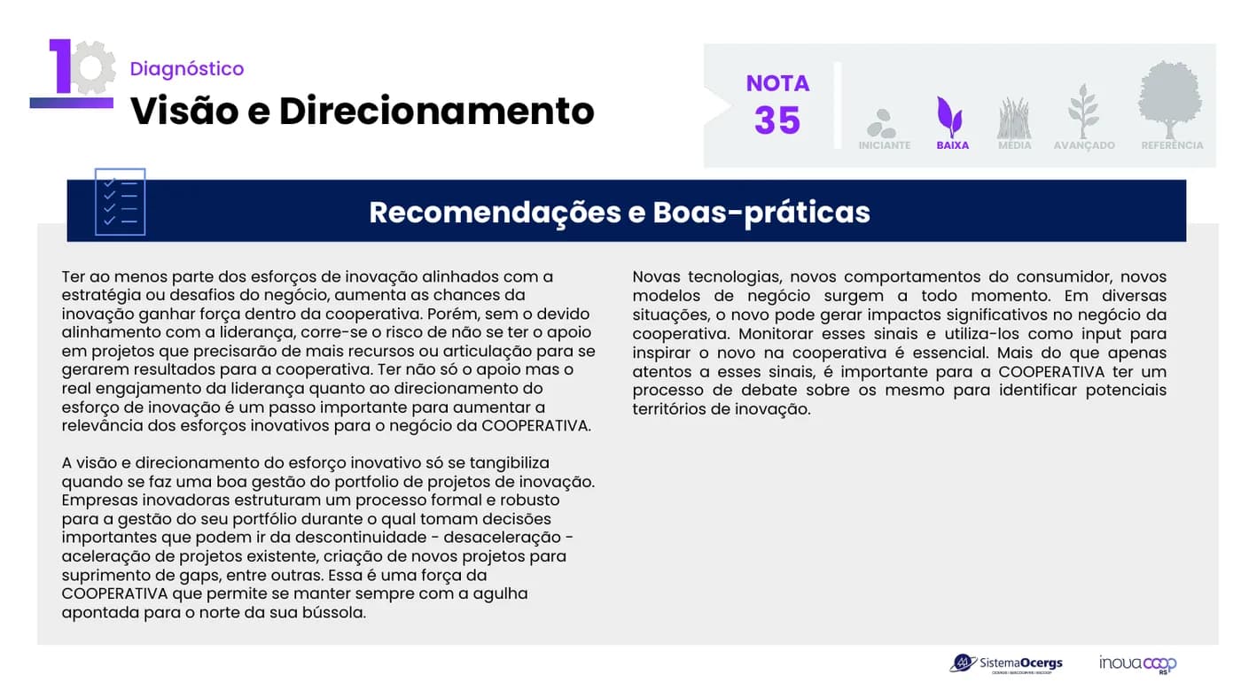 Recomendações e boas práticas